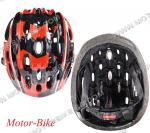 ВЕЛО КАСКА ЧЕРНА-ЧЕРВЕНА ДЕТСКА AWINA MOON HB10-8 NRG 2.0 M-5